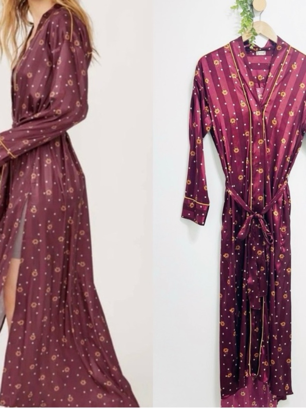 Free People Intimately Free Satin
Robe Stunning! XS